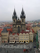 Прага. Вид с башни